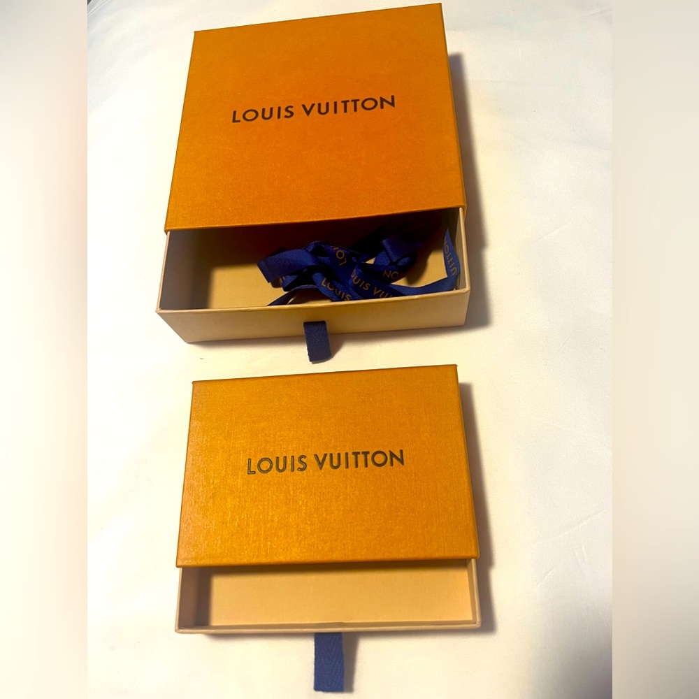 Authentic Louis Vuitton Boxes 2 Pieces with LV Ribbon